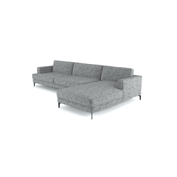 Orren Ellis Annandale 2 Piece Upholstered Sectional Wayfair